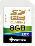 karta pamięci flash SDHC 8 GB
